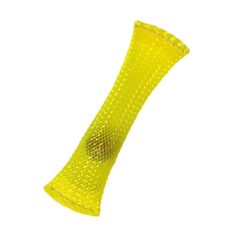 Sensorischen Spielzeug Murmeln Ball Autismus ADHS Angst Therapie Spielzeug EDC Stress Relief Hand Zappeln Spielzeug Geflochtenes Netz Einfach Biegen Mit marmor: yellow