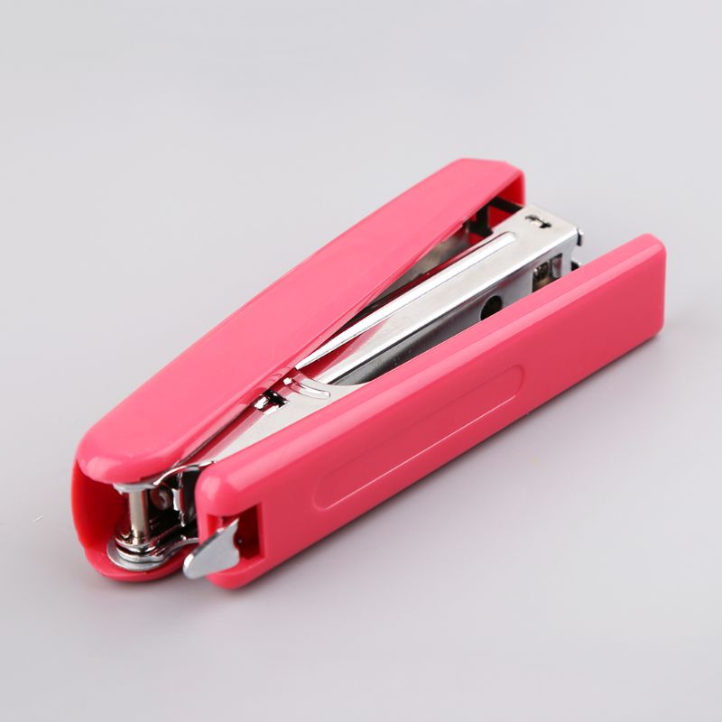 Portable Metal Manual Stapler Uses No.10 Staples Desktop School Office Supplies Q1JC