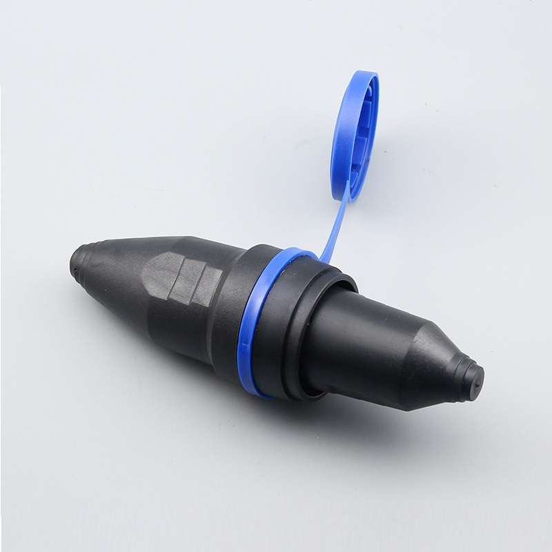 Outdoor Waterproof Electrical Plug Socket - 16A 250V IP44 Rated, PVC & Copper, Overload Protection