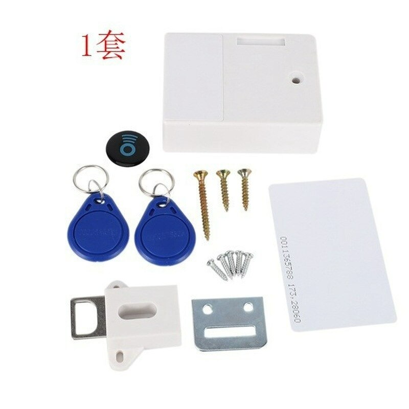 Invisibile nascosto RFID apertura libera sensore intelligente armadio blocco armadietto armadio scarpiera cassetto serratura sensore armadio: bianca