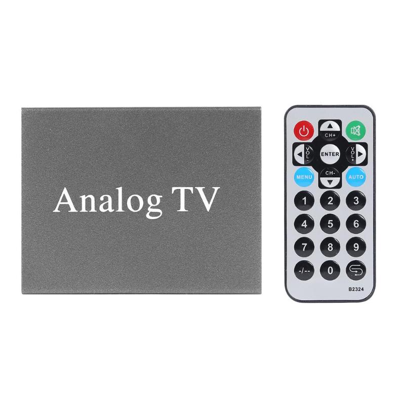 Car DVD Analog TV Box Receiver Graceful and Beautiful Safety and Reliability In Car Video System PAL NTSC TV Tuner