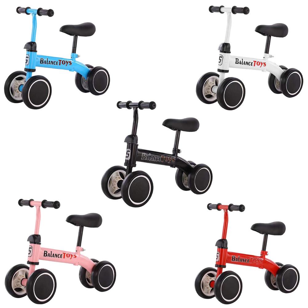 Bilancia per bambini telaio in acciaio ad alto tenore di carbonio 4 ruote senza pedali passeggino scorrevole per bambini passeggino per bambini miglior regalo