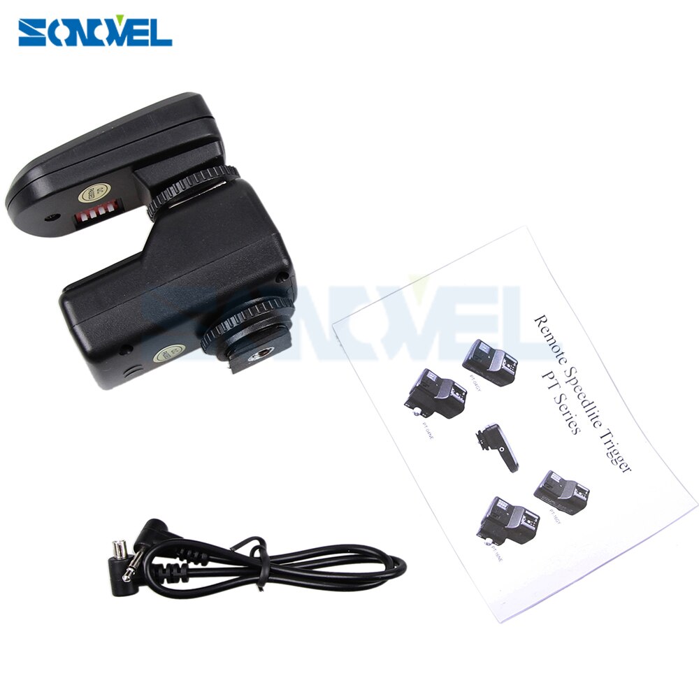 PT-16 GY 16 Kanalen Draadloze/Radio Flash Trigger SET met 2 ontvangers voor canon nikon 600d d3100 d7000 d90 60d