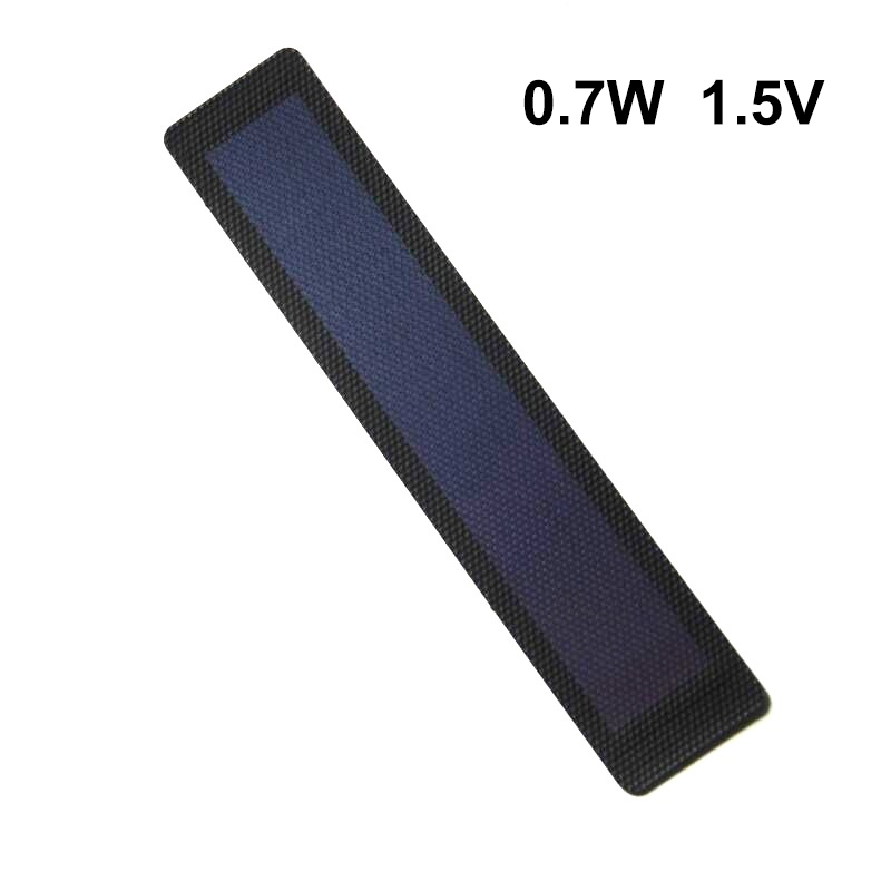 1pc 0,3 w 0,5 w 1w 1,5 w 2w 1,5 v 2v 3v 6v Solar- Tafel flexibel amorphe Silizium Dünnschicht zelle DIY kann für Sonnensystem gewellt werden: Himmel Blau