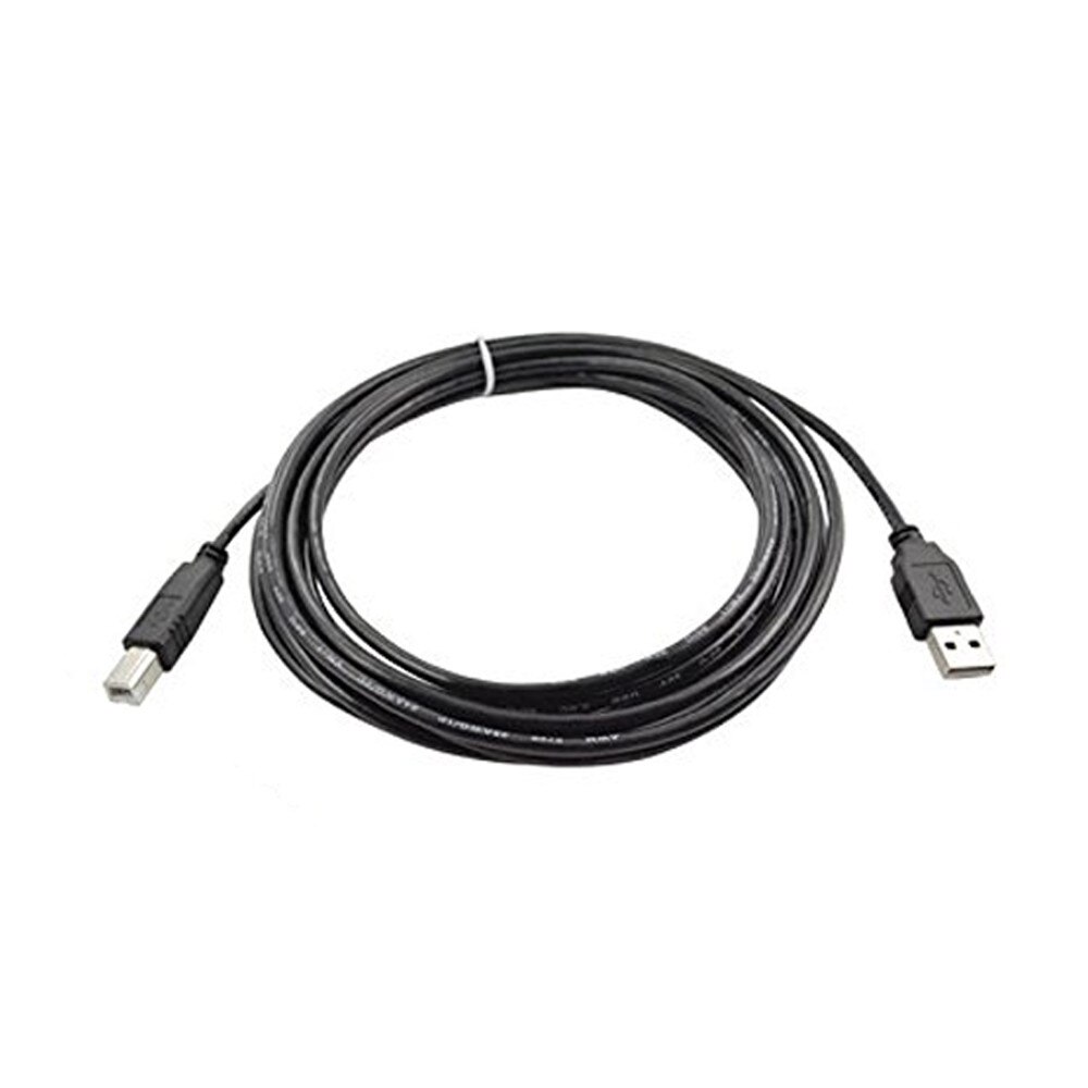 10M USB 2.0 High Speed Cable Printer Lead A to B Black Shielded 28AWG Printing Extension Cable for USB print devices: Default Title