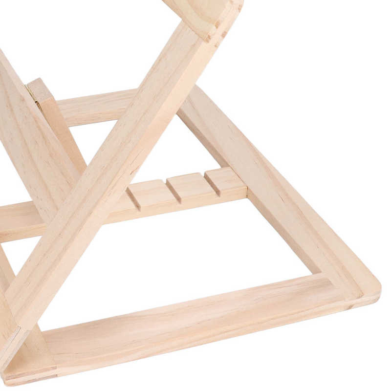 Wood Book Holder Wooden Reading Stand DIY for Documents for Tablet