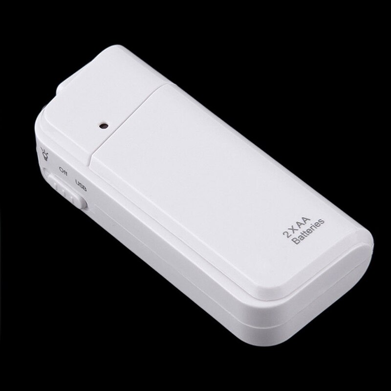 Universele Draagbare 2 Aa Batterij Usb Charger Power Bank Supply Box Outdoor Sport Camping Reizen Emergency Accessoires