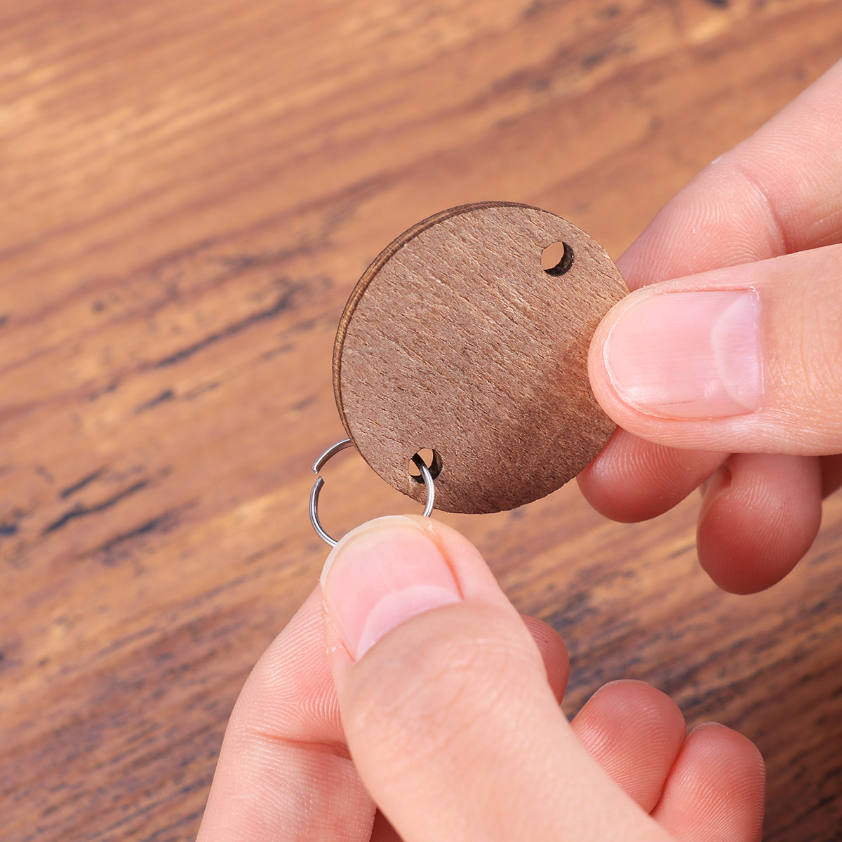 50pcs Calendar Plaque Round Thicken DIY Calendar Board for Living Room Home Bedroom