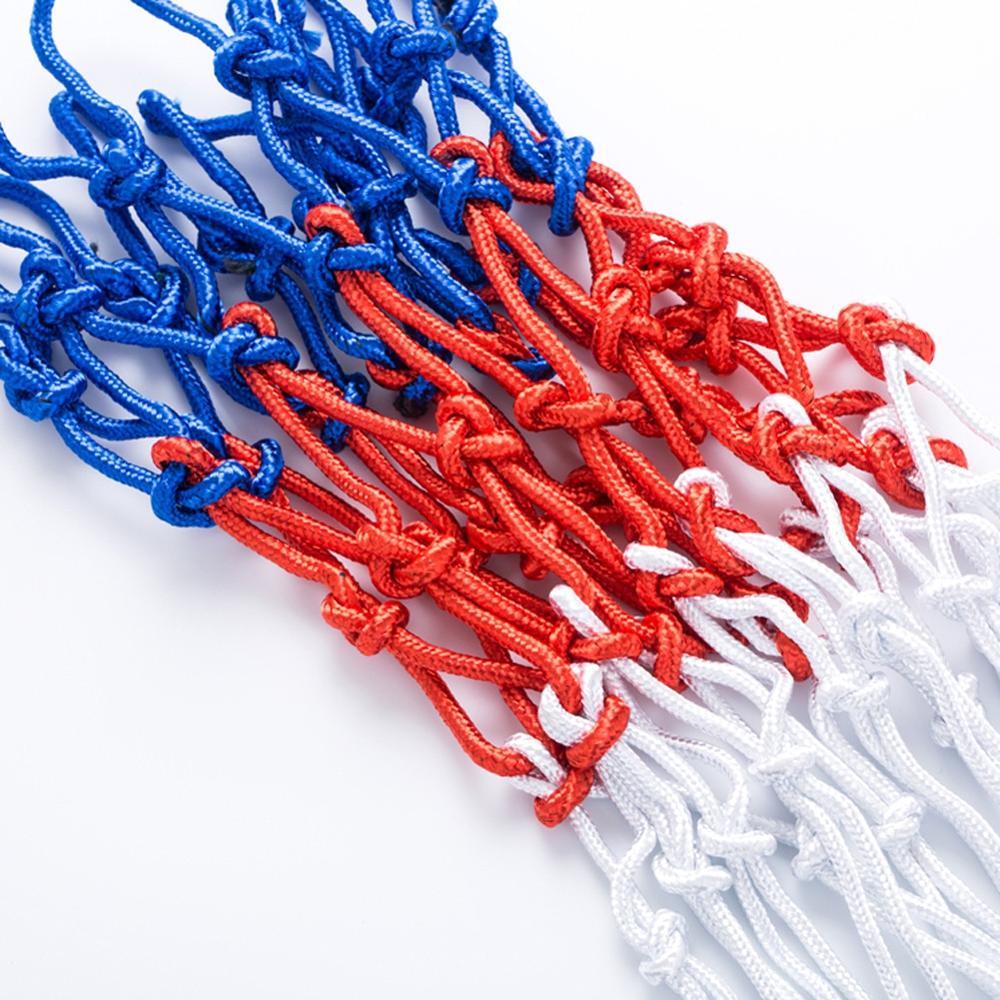 Basketball Rim Net Heavy Duty Basketball Wear-resistant Nylon Basketball Net Durable Rugged Fits Standard Rims Outdoor Tools