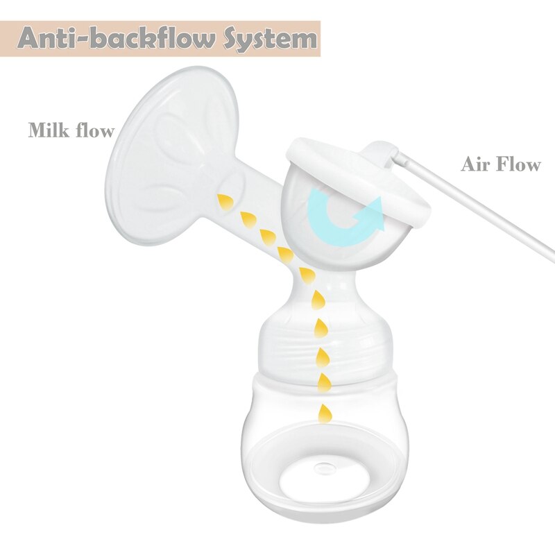 Bimirth S1118 Breast Pump Mini Electric Breast Pump Automatic Milk Collection Milker Single Bottle Breast Pump