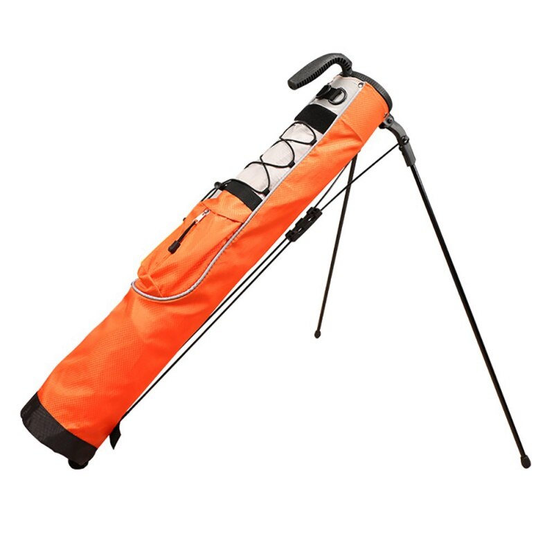 Large Capacity Portable Golf Stand Bag Standard Lightweight Waterproof Support Package For Outdoor Sports: O