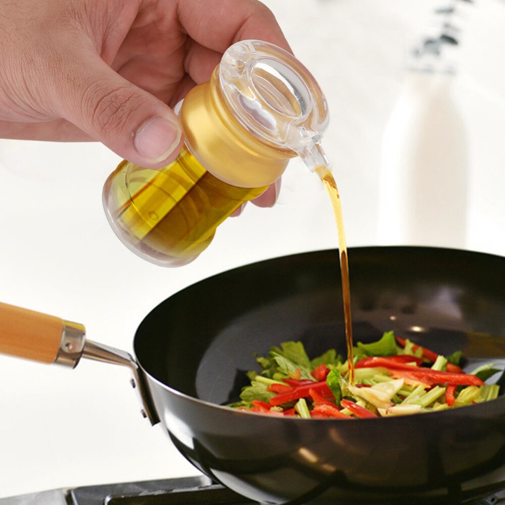 Acryl Olie Fles Transparante Saus Dispenser Azijn Olijfolie Dispensers Outdoor Bbq Koken Kruiden Gadgets