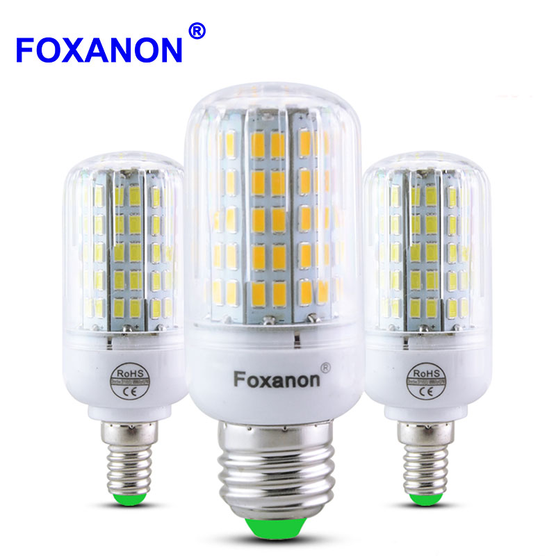 E27 220V Led Lamp 5730 Smd Led Lamp E14 Maïs 24 30 42 64 80 89 108 136 Leds lamp Bombillas Lampen Lampada Ampul Verlichting