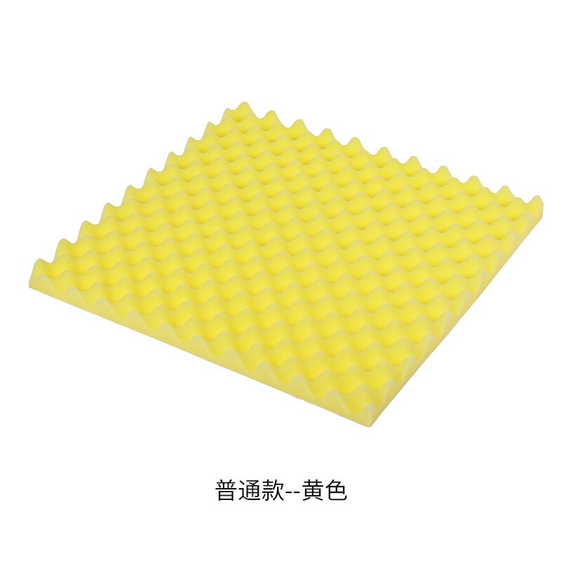 50CM 50CM Sound insulation cotton egg cotton self-adhesive wall recording studio studio KTV sound absorption material: YELLOW