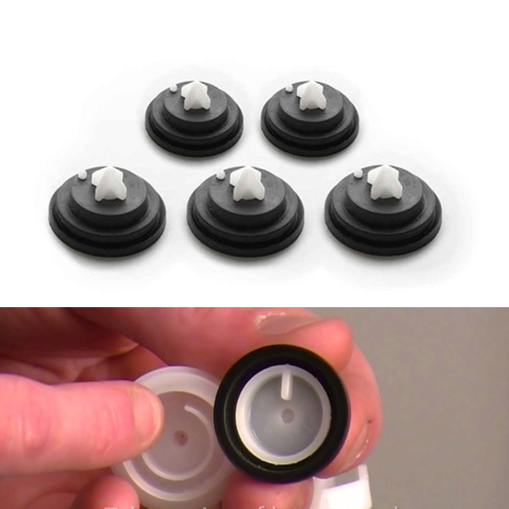 5 PCS Toilet Fill Valve Gasket Inlet Filling Valve Diaphragm Float Valve Membrane For Siamp Fill Valves Ballvalve Cistern Washer