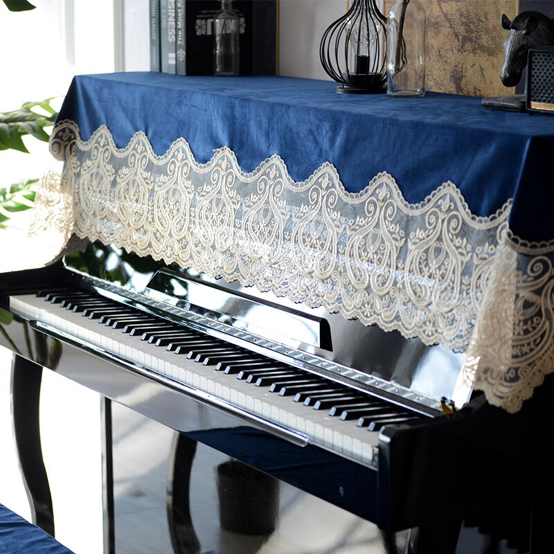 Housse De Protection Pour Piano électronique 88 Touches - Tissu Velours, Dimensions 135x30x13,5 Cm - Pour Yamaha, Kawai, Roland