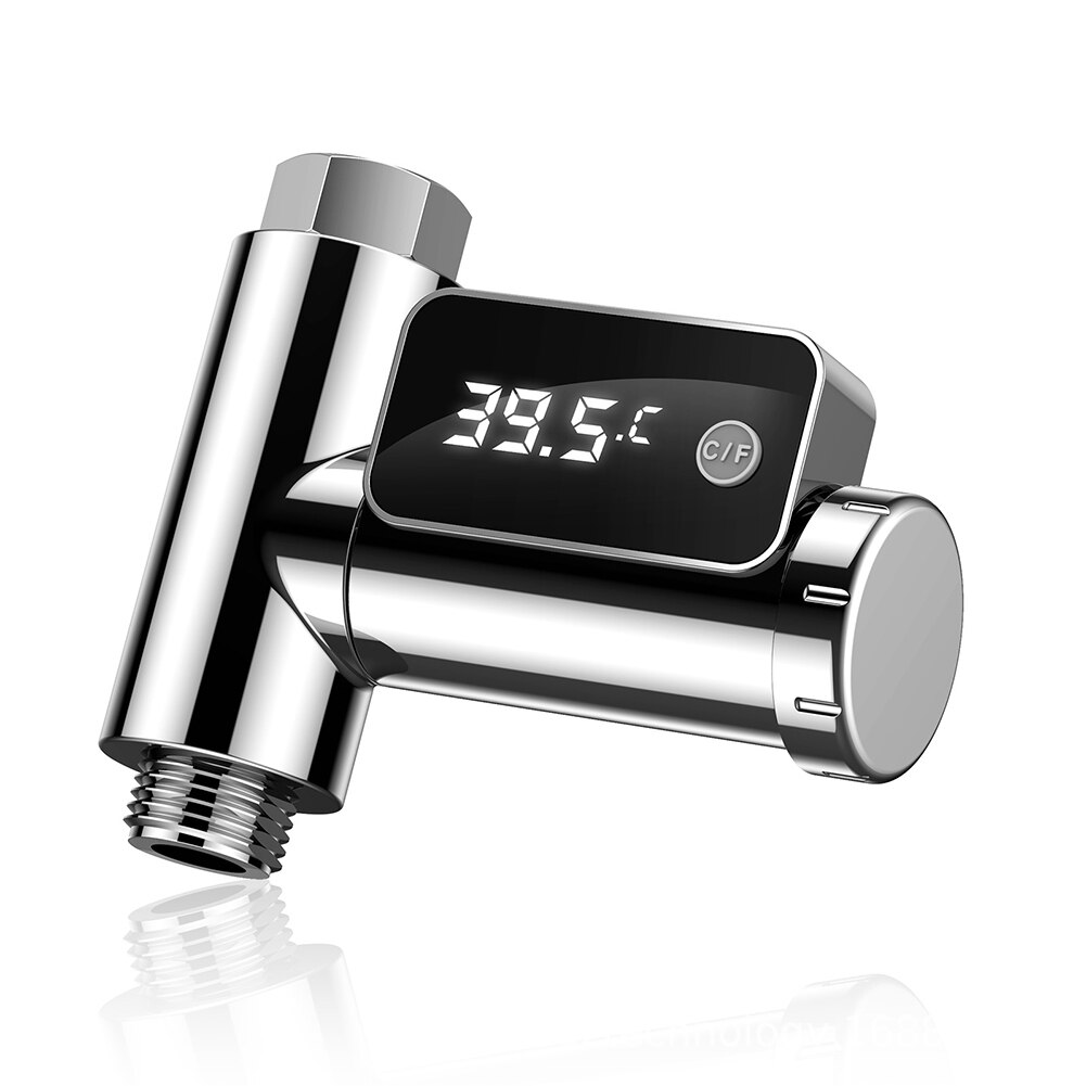 LED Water Temperature Bath Thermometer Shower Celsius/Fahrenheit Display Sensor Energy Smart Meter Thermometer Tools Accessories