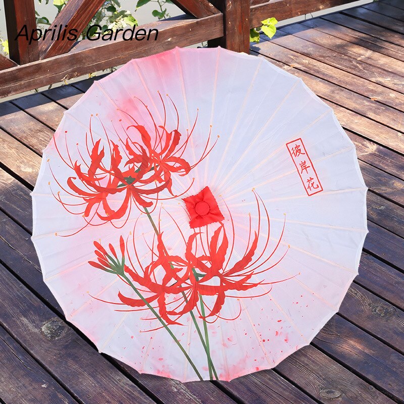 82 cm Chinesische Geölte Papier Regenschirm Falten Seide Hanfu Alte Kostüm Frau Hanfu Cos Foto Dekoration Tanz Paraguas Mujer