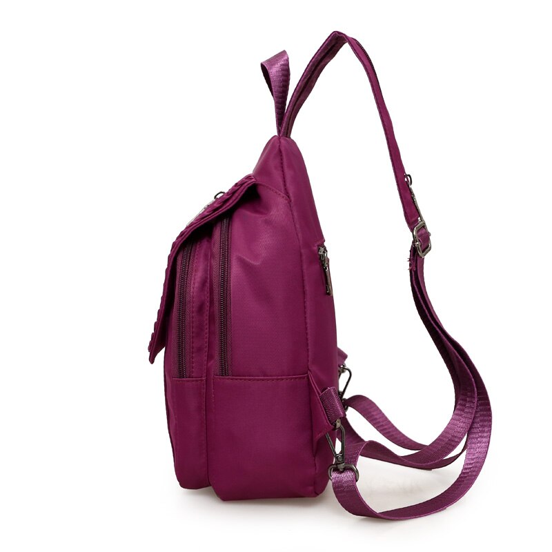 ¡Novedad de ! mochilas de nailon para mujer, bolsos de hombro tipo bandolera, multifuncional, informal, para mujer, pequeña bolsa de viaje, mochila