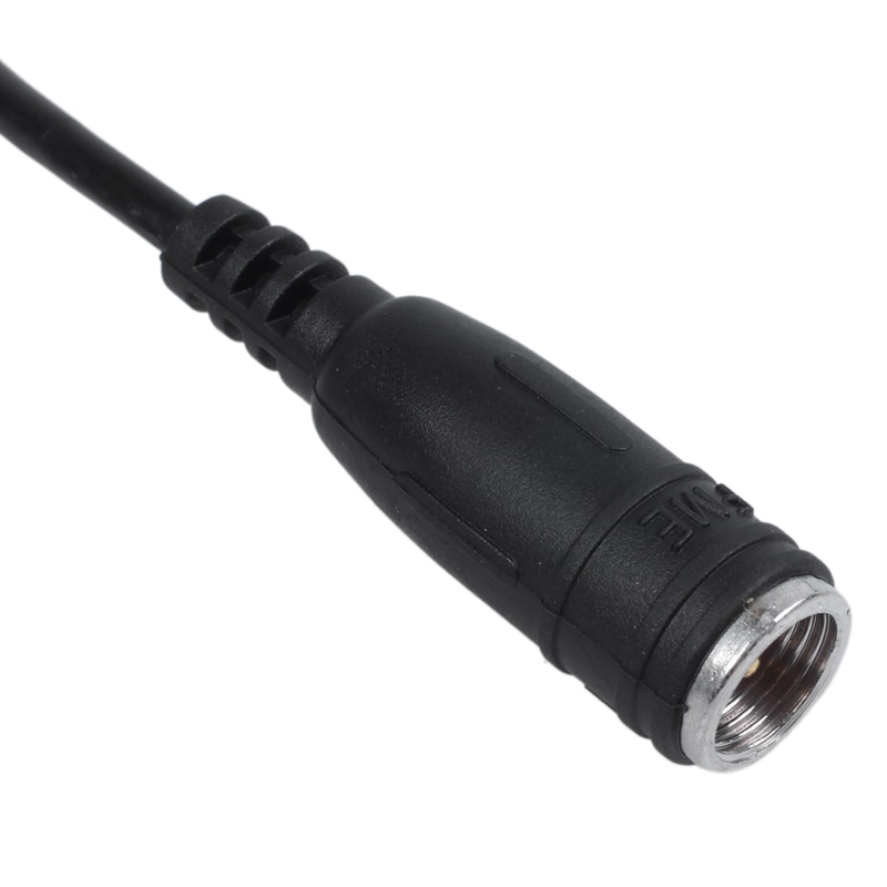 TS9 plug jumper, FME connector pigtail antenna cable 21 cm black