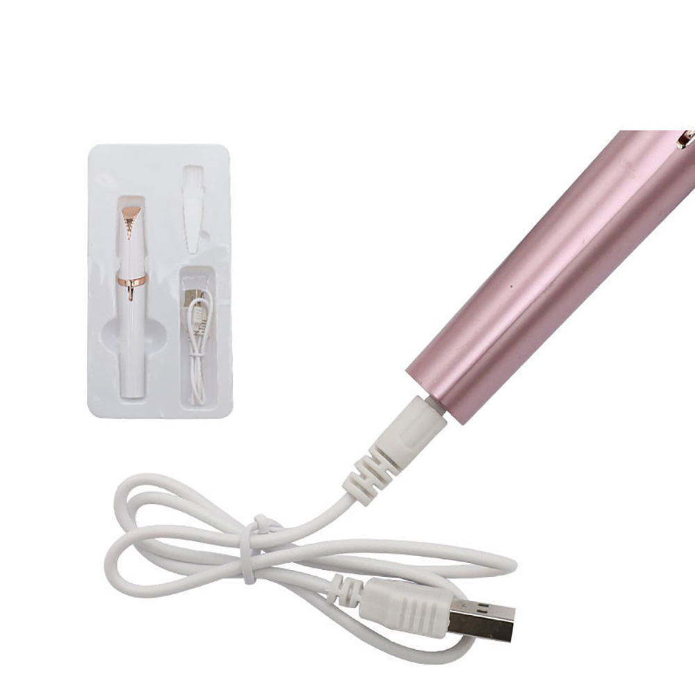Elektrische Wenkbrauw Trimmer Vrouwen Scheerapparaat Mini Draagbare Haar Remover Wenkbrauw Shaper Scheerapparaat Lichaam Gezicht Scheren Machine Beauty Tool
