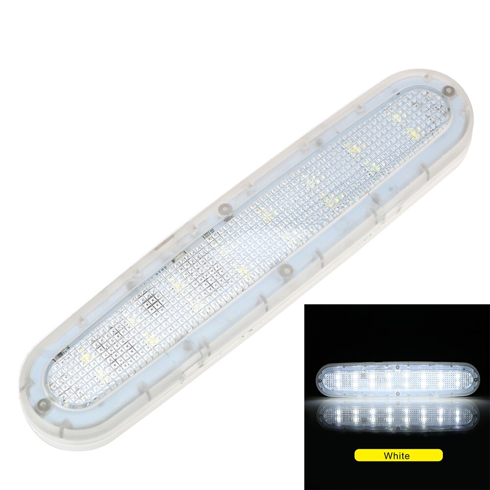 Forauto led bil interiör läslampa usb-laddning kupol fordon inomhus taklampa auto takmagnet lampa bil-styling: Vit