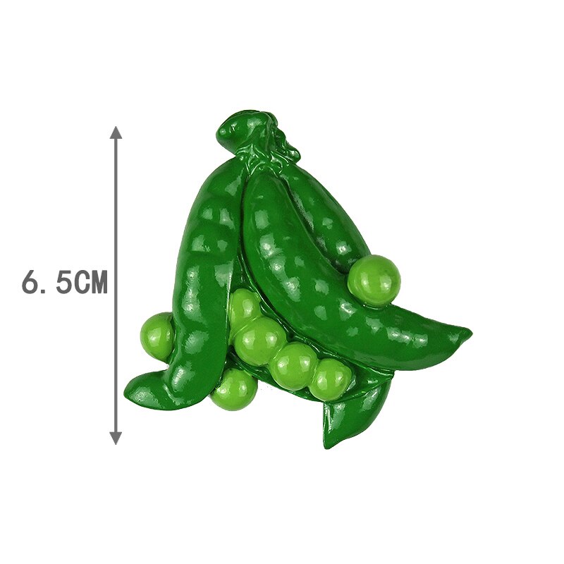 Home Decoration RefrigeratoR Sticker 3D Celery Radish Mushroom Potato Broccoli VegetablesPolyresin Fridge Magnet