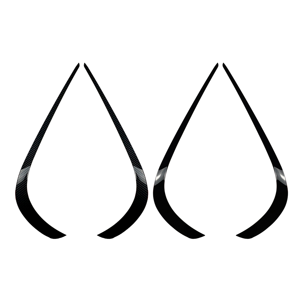 Parachoques delantero ABS para mercedes-benz, divisor de Alerón, embellecedor decorativo para Clase E AMG W212, Facelift , , , , 2 piezas