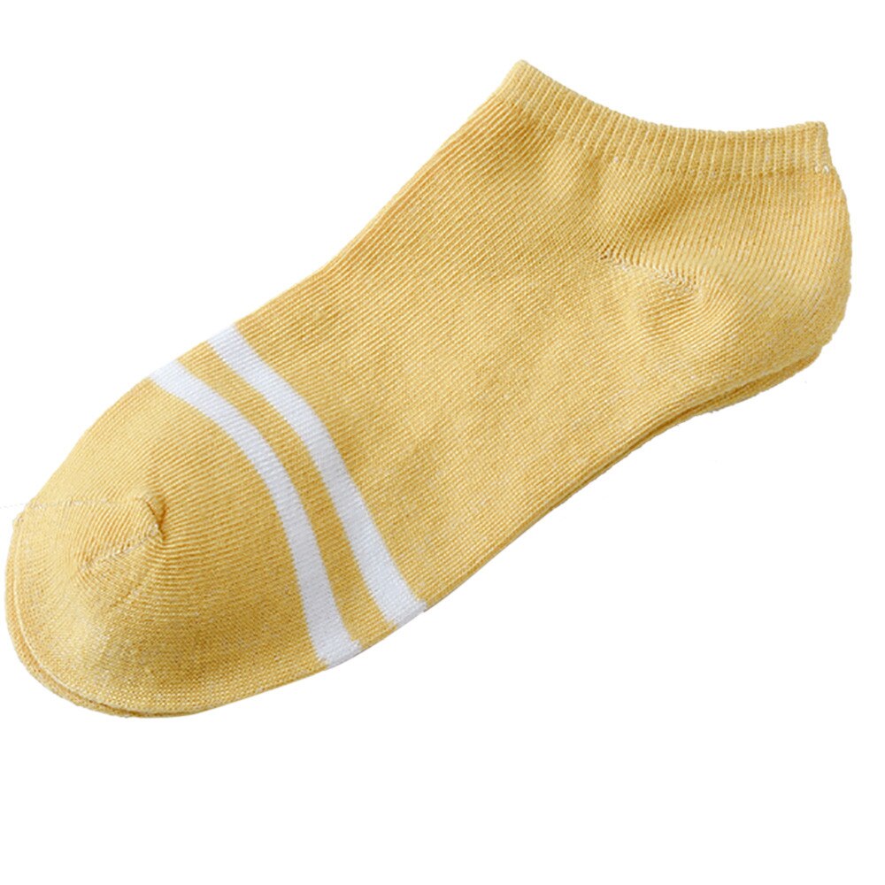 1pairs Woman Socks Slippers Unisex Stripe Comfortable Cotton Sock Slippers Short Ankle Socks For Girls Носки