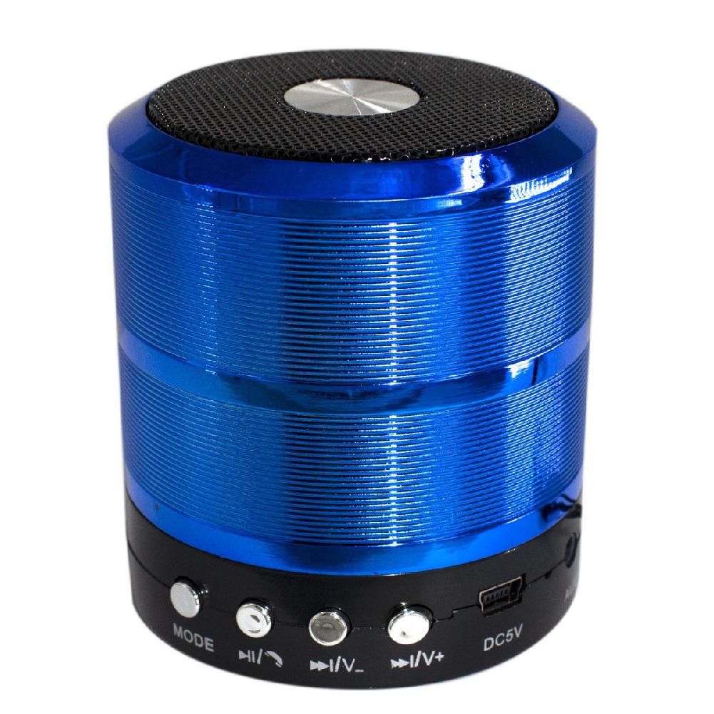 Bluetooth Speaker Mini Portable Bluetooth Wireless Speaker Super Bass voor iPhone Samsung 520mAh: blue