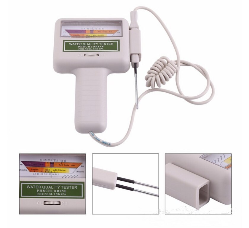 Chloor Meter Ph Tester 2 In 1 Tester Water Testen Ph Cl2 Niveau Tester Voor Familie Outdoor Zwemmen Accessoires zwembad