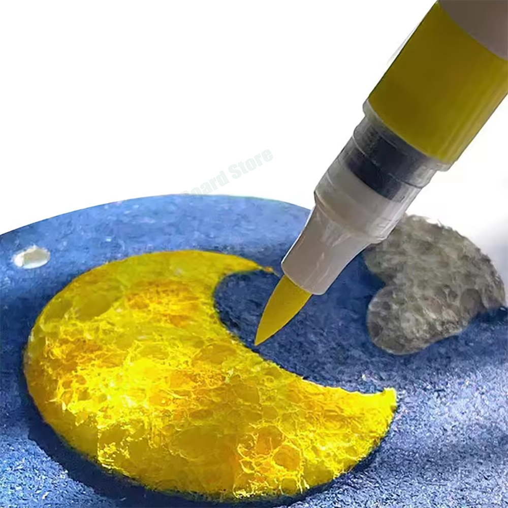 10 stuks DIY schuimtextuur schildersponzen, gecomprimeerde schuimkunstwerken, creatieve schilderbenodigdheden, doe-het-zelf handwerk