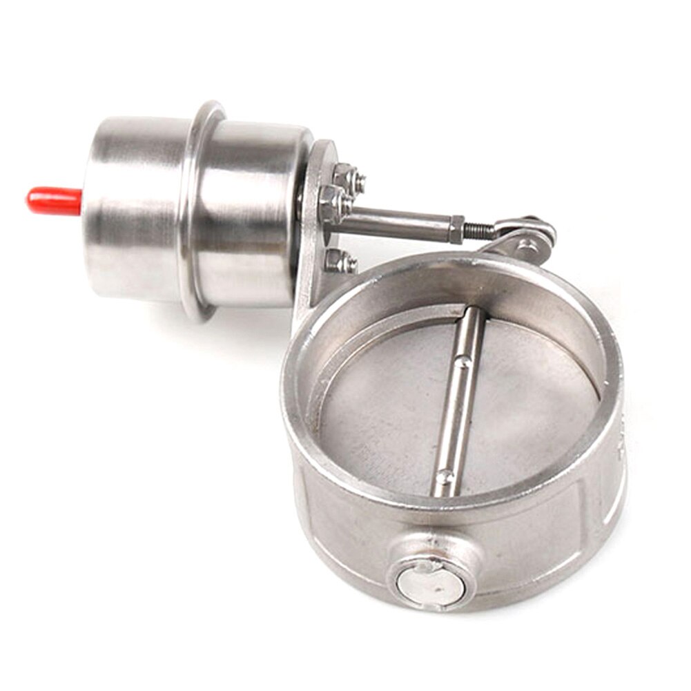 51/63mm/76mm Metal Exhaust Control Valves Vacuum Actuator Closed Style Downpipe