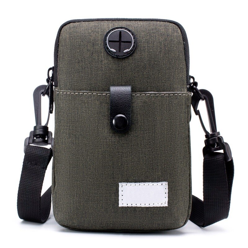 Men's Messenger Bag Crossbody Shoulder Bags Travel Bag Man Purse Small Sling Pack for Work Business: green 3