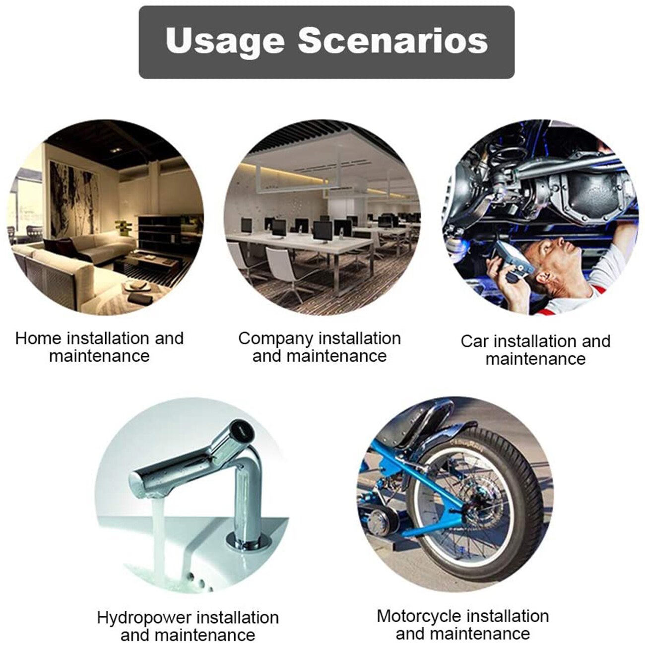 6Pcs Screw Tap Wrench Set Threading Tapping Hand Tool Kit Reversible Screwdriver Tap Holder T-Shaped M3 M4 M5 M6 M8 Wrench