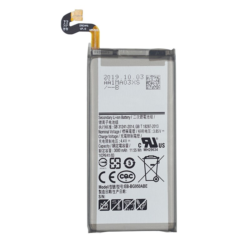 Ohd Originele Hoge Capaciteit Batterij EB-BG950ABE Voor Samsung Galaxy S8 SM-G9508 G9508 G9500 G950U G950F 3000Mah