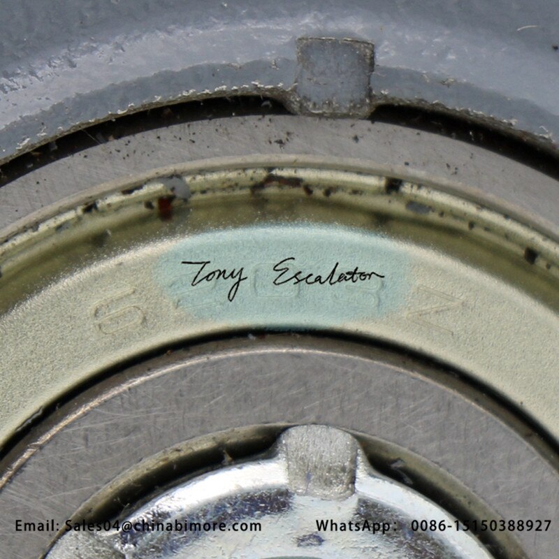 Elevator hanging wire rope wheel hanger plate wheel roller 72*14*6203