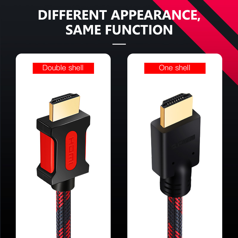 Shuliancable hdmi kabel 2.0 4k hdmi till hdmi för hd tv xbox  ps3/4 dator lcd laptop kabel 4k/60hz hdmi 1m 2m 3m 5m 10m 15m 20m