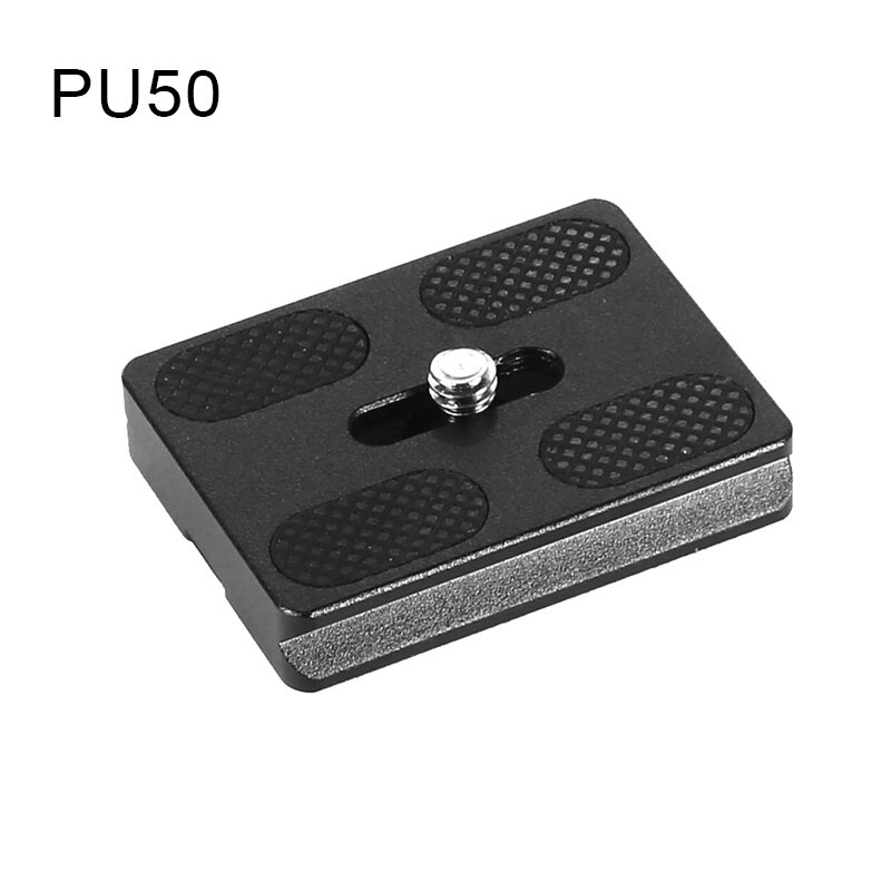 PU40 PU50 PU60 PU70 PU100 Quick Release Plaat Met 1/4 Inch Schroef Mount Voor Statief Monopod Ballhead NC99