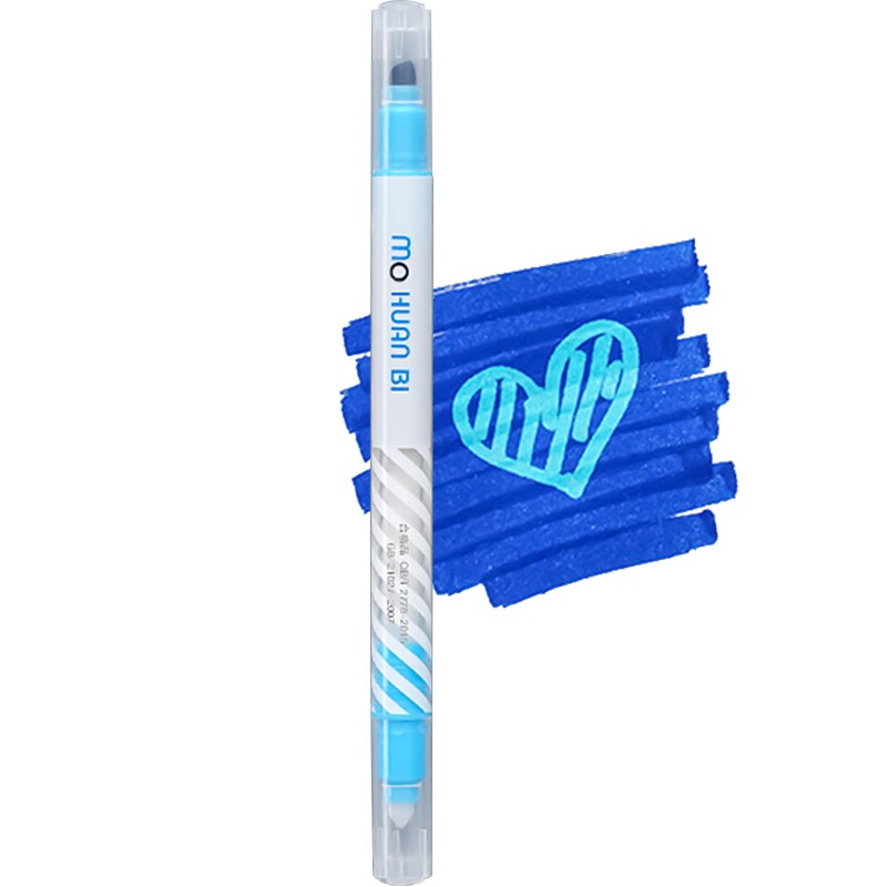 Andstal MAGIC 12 Kleuren Kleur Veranderende Markeerstift Scrapbooking Doodling Aquarel Marker Pen Set Fluorescerende Fluo Markeerstiften