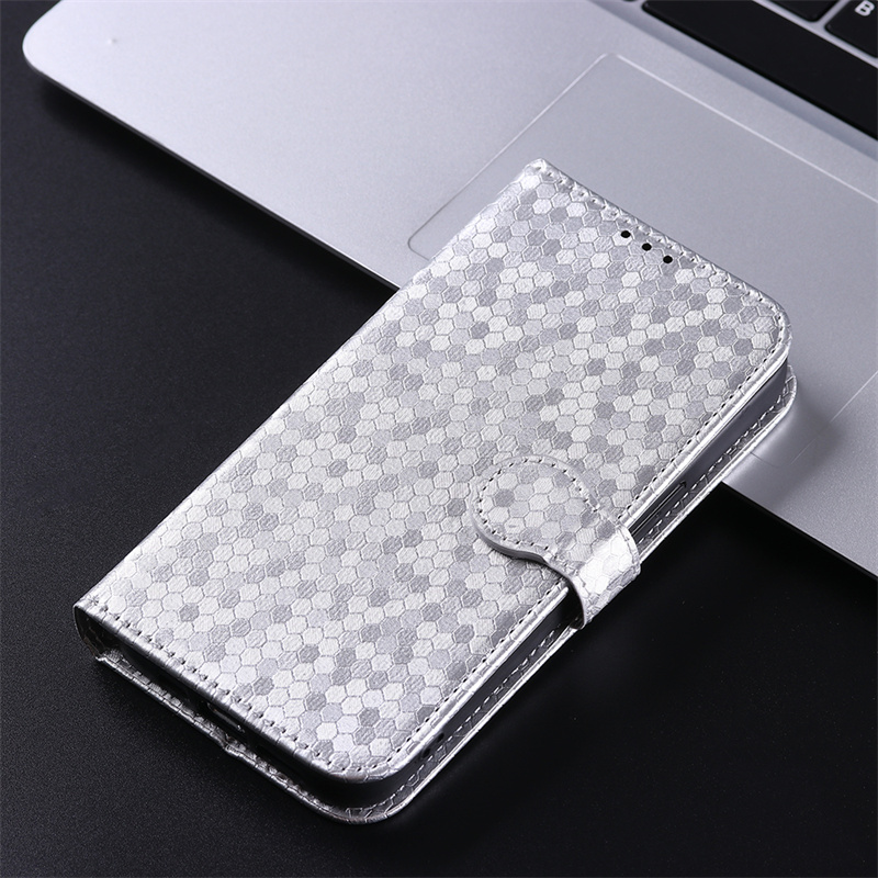 For ZTE Nubia S 5G A403ZT Case Luxury Leather Flip Wallet Phone Case For ZTE Nubia S 5G A403ZT Cover Stand Function Card Holder: Silver