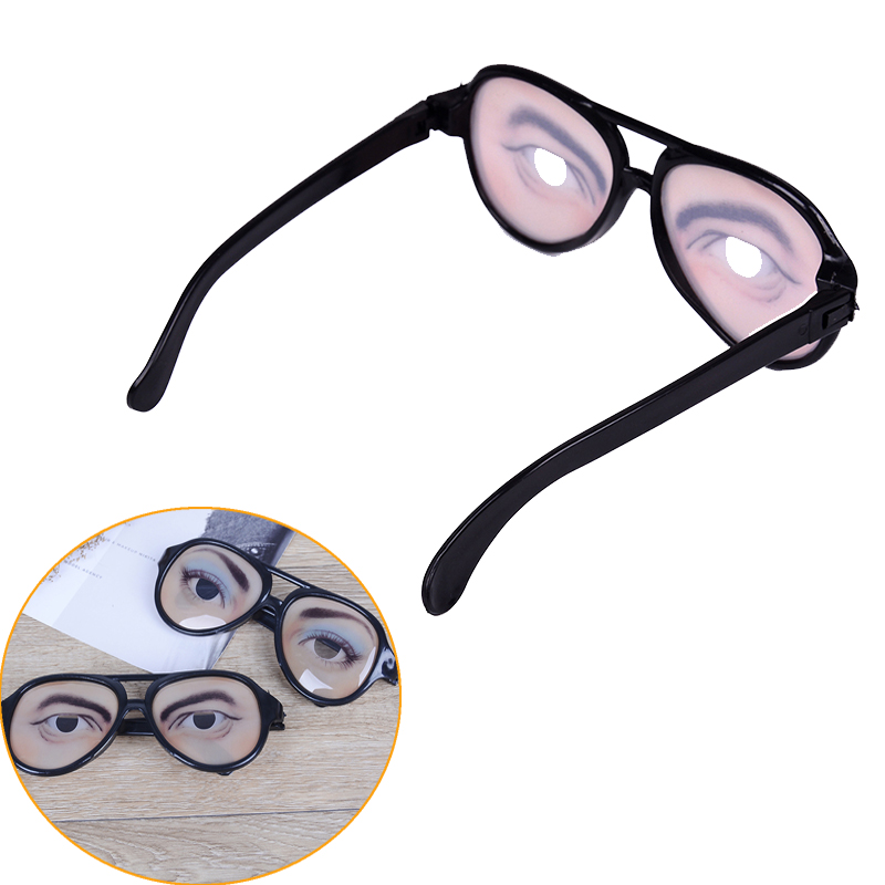 1Pc Adult Party Awesome Funny Eyes Eyeglasses Mask Costume Disguise Prank Joke Glasses