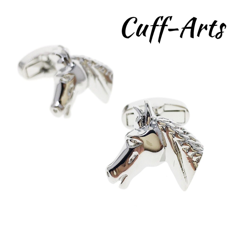Cuffarts Manchetknopen Voor Mannen Paard Hoofd Manchetknopen Sieraden Mannen Trendy Manchetknopen Voor Mannen C20161
