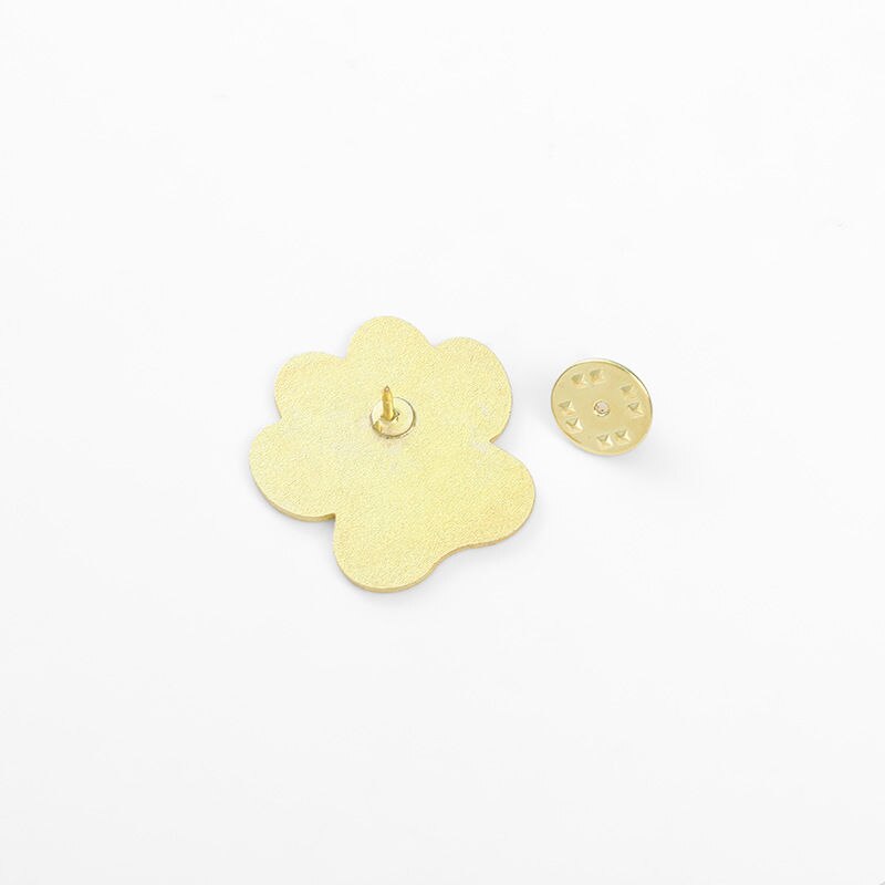 Lovely Flower Badge Temperament Sunflower Lily Flower Metal Brooch Fresh Mori Lotus Daisy Badge Female Clothing Accessories