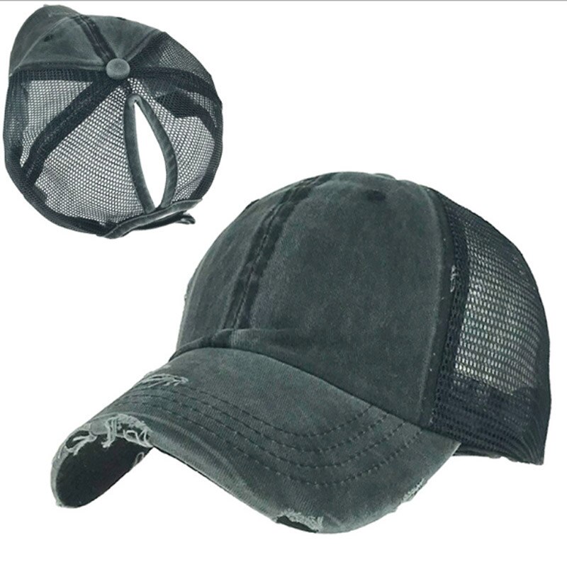 Gewassen katoenen baseballpet snapback hoed heren dames retro hiphop getailleerde petten casual brief pet gorra hombre bone