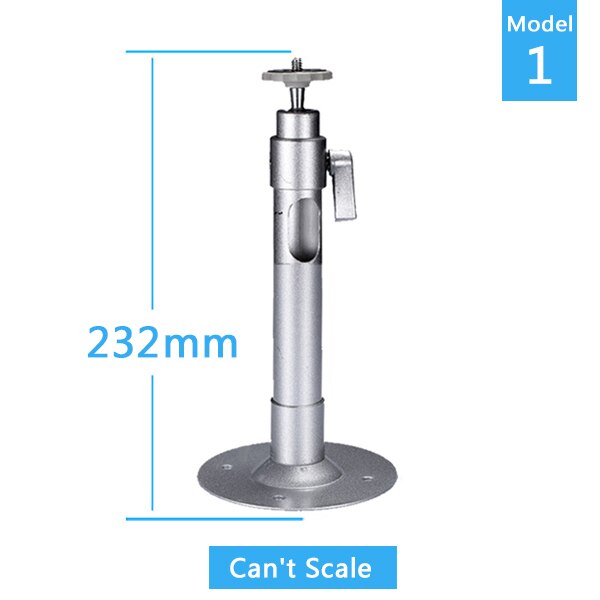 AUN-miniproyector de techo ajustable, soporte de pared para escritorio, para proyector LED de 1080p, agujero de 6mm: 3