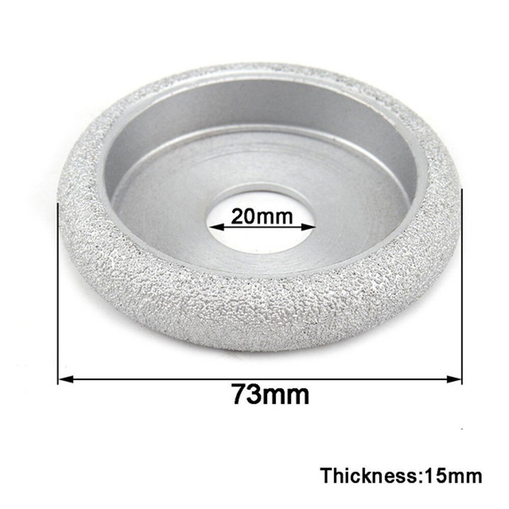 3 \ \ \ "Gesoldeerde Diamant Slijpschijf Vacuüm Romeinse Schurende Voor Steen Haakse Slijper