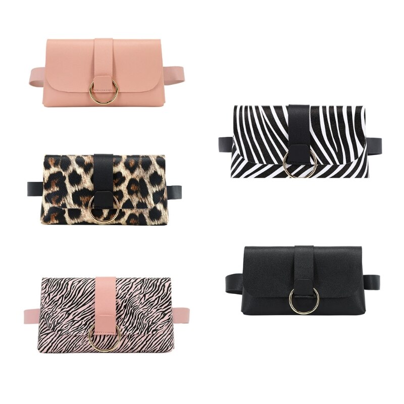 Vrouwen Mini Envelop Taille Tas Pu Lederen Clutch Mobiele Telefoon Portemonnee Borst Zakken Y1AC