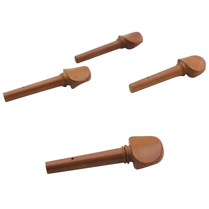 4 sztuk 4/4 rozmiar skrzypce skrzypce stroik zestaw Jujube drewniane zamiennik dla 4/4 rozmiar skrzypce