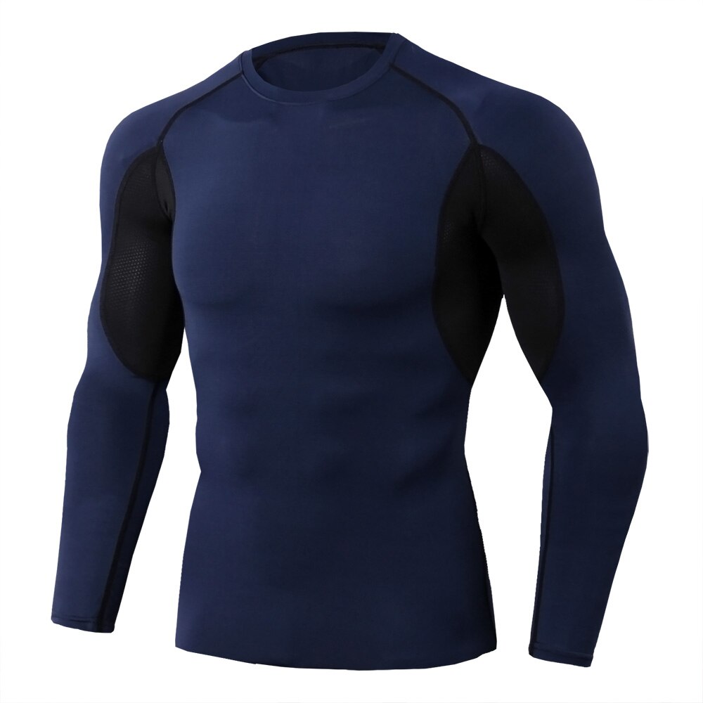 Men's running long sleeve shirt men: HZB7-02